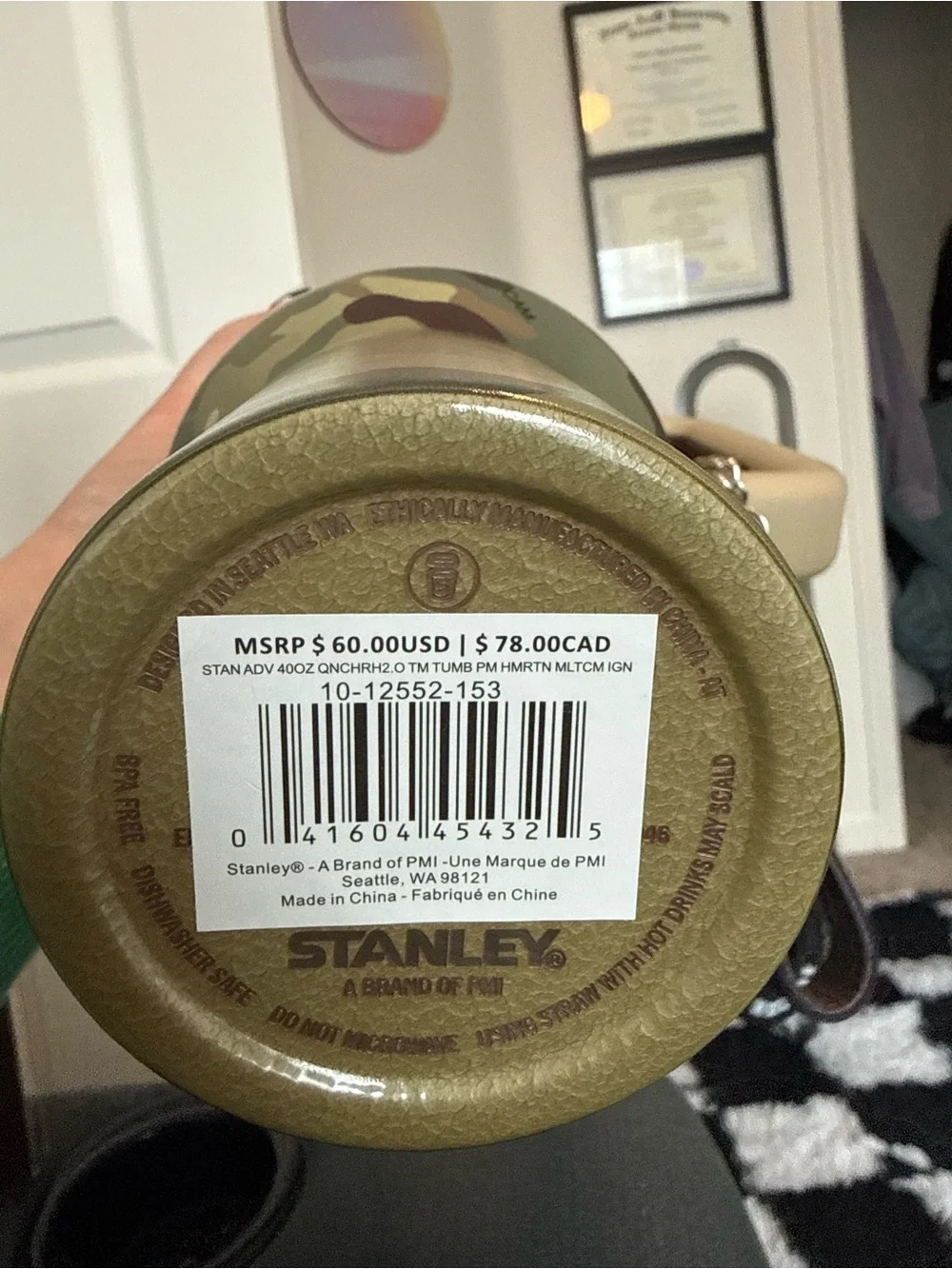 Stanley Post Malone Camo  40oz Tumbler with accessories - Picture 7 of 14